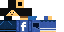 Скачать скин Mister Facebook для minecraft Скачать скин Mister Facebook для minecraft