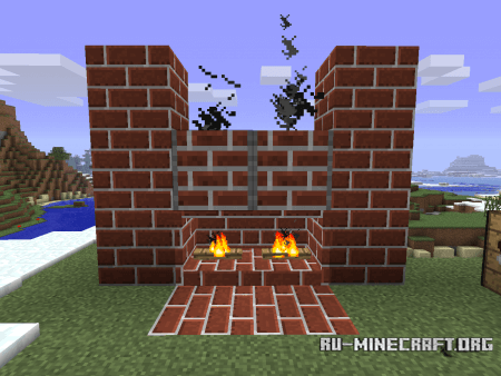 Скачать FireplaceMod для Minecraft 1.5.2 бесплатно