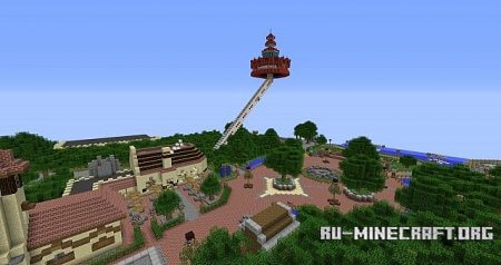 Скачать карту Disneyland Remake для minecraft