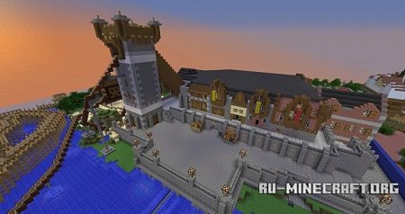 Скачать карту Disneyland Remake для minecraft
