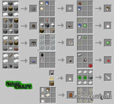 Скачать NatureCraft для Minecraft 1.5.2 бесплатно