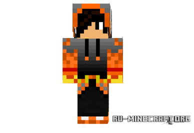   Flame Teen  minecraft