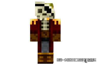 Скачать скин Pirate Joe для minecraft Скачать скин Pirate Joe для minecraft