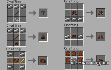 Скачать Armor Movement Mod для Minecraft 1.6.2