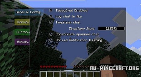  TabbyChat  Minecraft 1.5.1