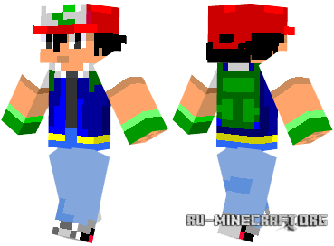  Ash Ketchum  Minecraft