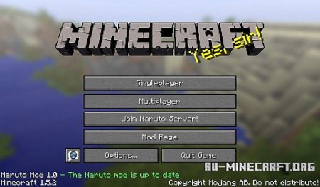  Naruto  Minecraft 1.6.2