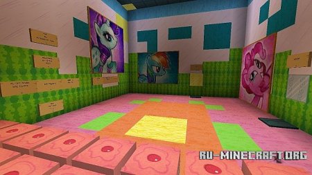 Minecraft mini game: My Litle Pony!  Minecraft