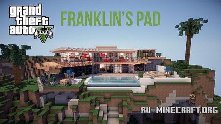  GTA V  Franklins Pad Map  Minecraft