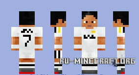  Christiano Ronaldo  minecraft