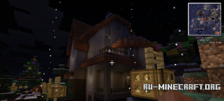 Скачать карту Новый год для Minecraft Скачать карту Новый год для Minecraft