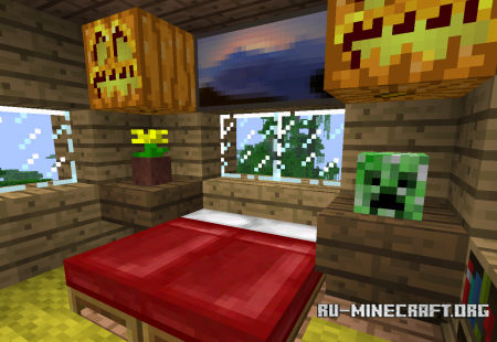 Скачать карту Дом Мухомор для Minecraft Скачать карту Дом Мухомор для Minecraft