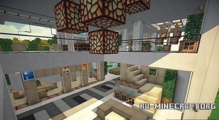 Скачать карту Модерн дом для Minecraft Скачать карту Модерн дом для Minecraft