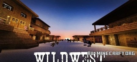 Скачать карту Wild West для Minecraft Скачать карту Wild West для Minecraft