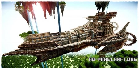 Скачать карту Imperial Ironclad Airship для Minecraft Скачать карту Imperial Ironclad Airship для Minecraft