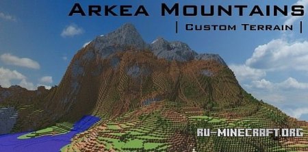 Скачать карту The Arkea Mountain Rangeдля Minecraft Скачать карту The Arkea Mountain Rangeдля Minecraft