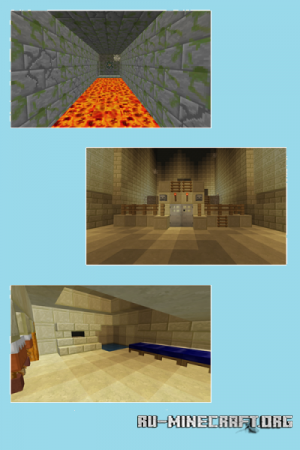 Скачать карту Приключения в Забытом Храме для Minecraft Скачать карту Приключения в Забытом Храме для Minecraft