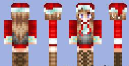 Скачать Christmas girl для minecraft Скачать Christmas girl для minecraft