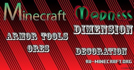 Скачать MinecraftMadness для minecraft 1.6.4 Скачать MinecraftMadness для minecraft 1.6.4