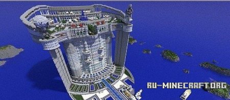 Скачать карту Skyscraper: TeamHouse для Minecraft Скачать карту Skyscraper: TeamHouse для Minecraft