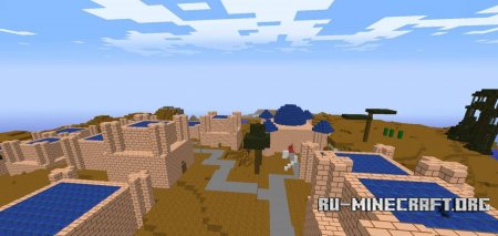 Скачать карту The Safari для Minecraft Скачать карту The Safari для Minecraft