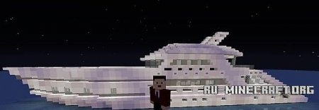 Скачать карту Yacht Ultra Modern для Minecraft Скачать карту Yacht Ultra Modern для Minecraft
