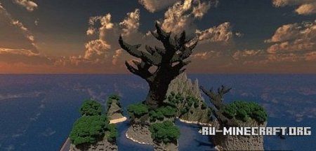 Скачать карту Fantasy tree для Minecraft Скачать карту Fantasy tree для Minecraft
