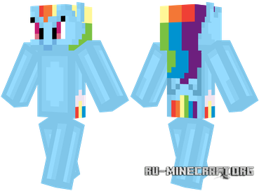  Rainbow Dash  minecraft