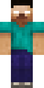 Скачать скин Herobrine Skin для minecraft Скачать скин Herobrine Skin для minecraft