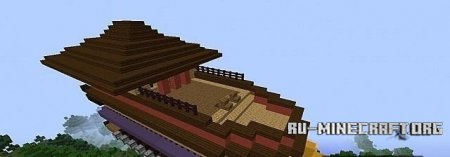 Скачать карту Japanese Airship для Minecraft Скачать карту Japanese Airship для Minecraft