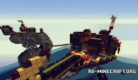 Скачать карту Larklight для Minecraft Скачать карту Larklight для Minecraft