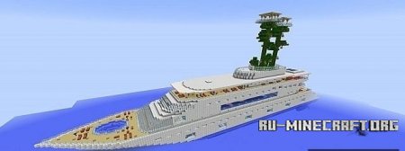 Скачать карту Megayacht для Minecraft Скачать карту Megayacht для Minecraft