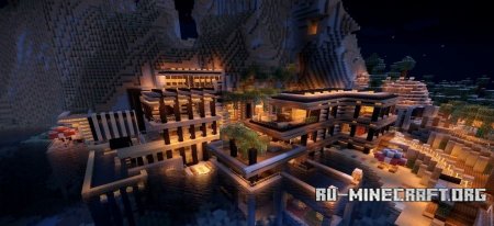 Скачать карту The Cove House для Minecraft Скачать карту The Cove House для Minecraft