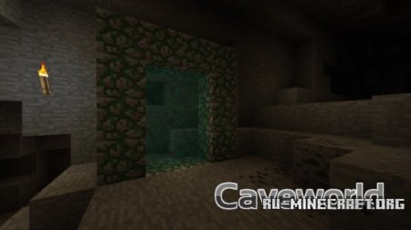 Скачать Caveworld Mod для minecraft 1.6.4 Скачать Caveworld Mod для minecraft 1.6.4