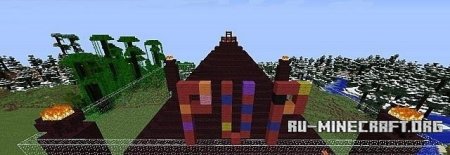 Скачать карту Pillars PvP Survival Map для Minecraft Скачать карту Pillars PvP Survival Map для Minecraft