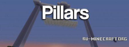 Скачать карту Pillars PvP Survival Map для Minecraft Скачать карту Pillars PvP Survival Map для Minecraft