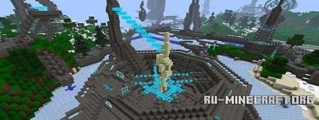   Halo Forerunner Colony World  Minecraft