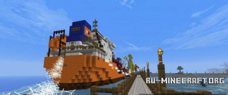 ������� Detailed Ship Model  ��� minecraft