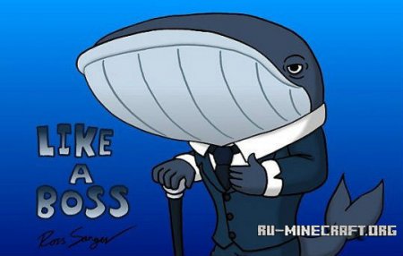 Скачать Whale: Like A Boss для minecraft Скачать Whale: Like A Boss для minecraft
