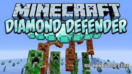 Скачать Diamond Defender для Minecraft Скачать Diamond Defender для Minecraft
