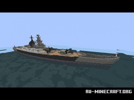 ������� Richelieu-class Battleship ��� minecraft