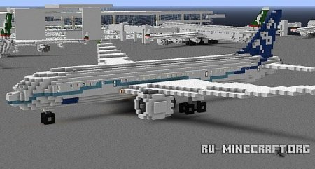  Boeing 787-8  minecraft