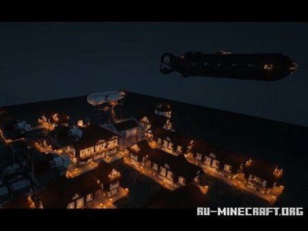  Working Submersible Pirate Air Warship and Fighters  minecraft