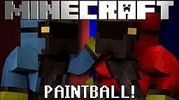  pAINT BALL MAP  minecraft