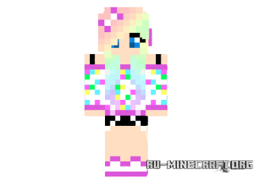 Скачать Confetti girl для minecraft Скачать Confetti girl для minecraft