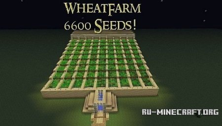 Скачать карту MEGA Wheat Farm 6604 SEEDS Updated для minecraft Скачать карту MEGA Wheat Farm 6604 SEEDS Updated для minecraft