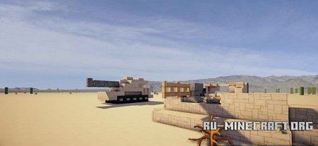 Скачать карту M1A1 Abrams Tank для minecraft Скачать карту M1A1 Abrams Tank для minecraft