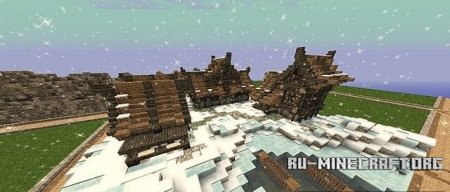  Winter Village  Minecraft