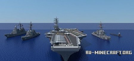 Скачать Carrier Strike Group для Minecraft Скачать Carrier Strike Group для Minecraft