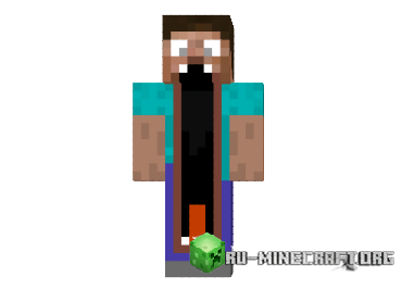 Скачать Кричащего Херобрина для Minecraft Скачать Кричащего Херобрина для Minecraft